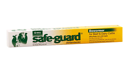 SAFE-GUARD® (fenbendazole) 290 Gram Paste | Merck Animal Health USA